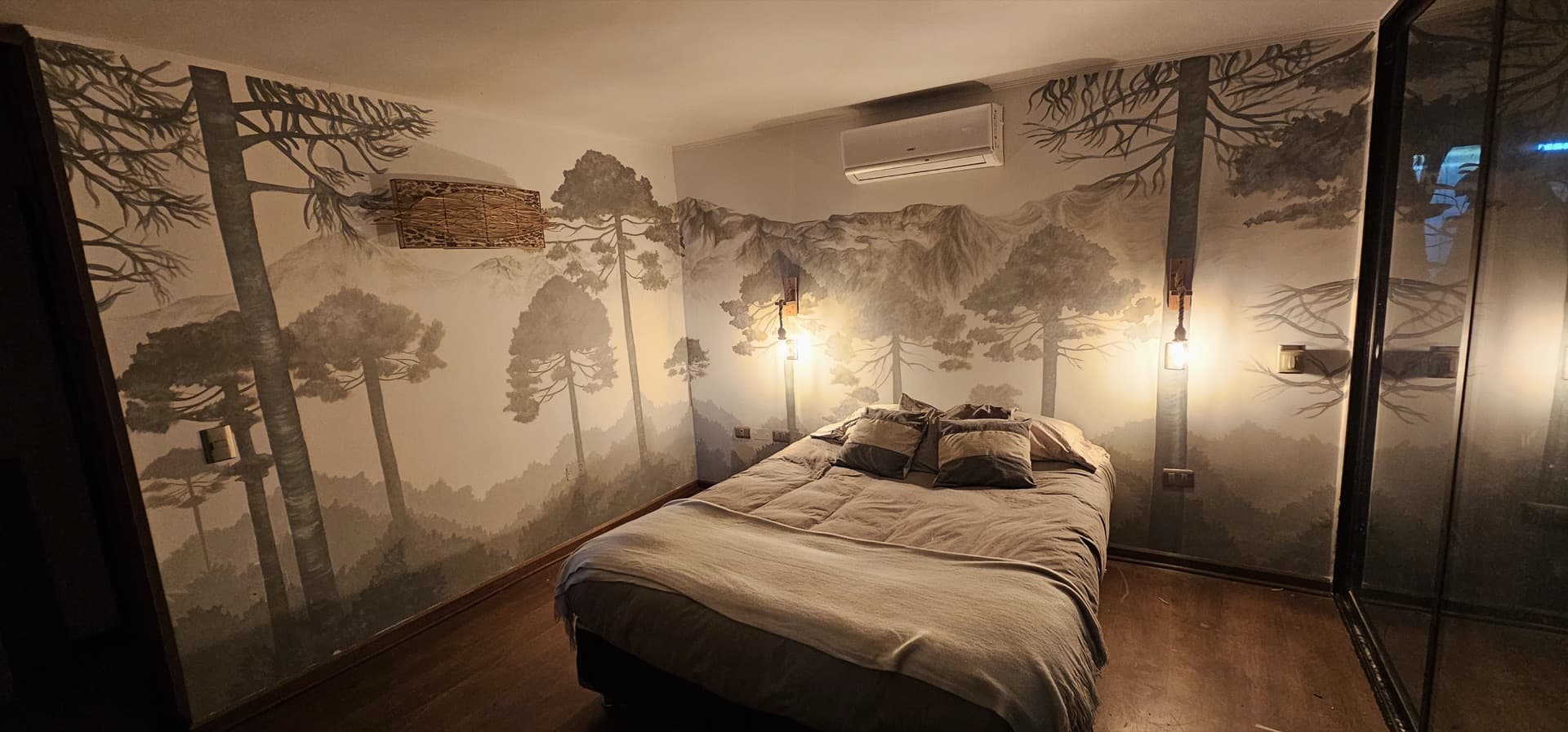 Pintura mural para interior por encargo