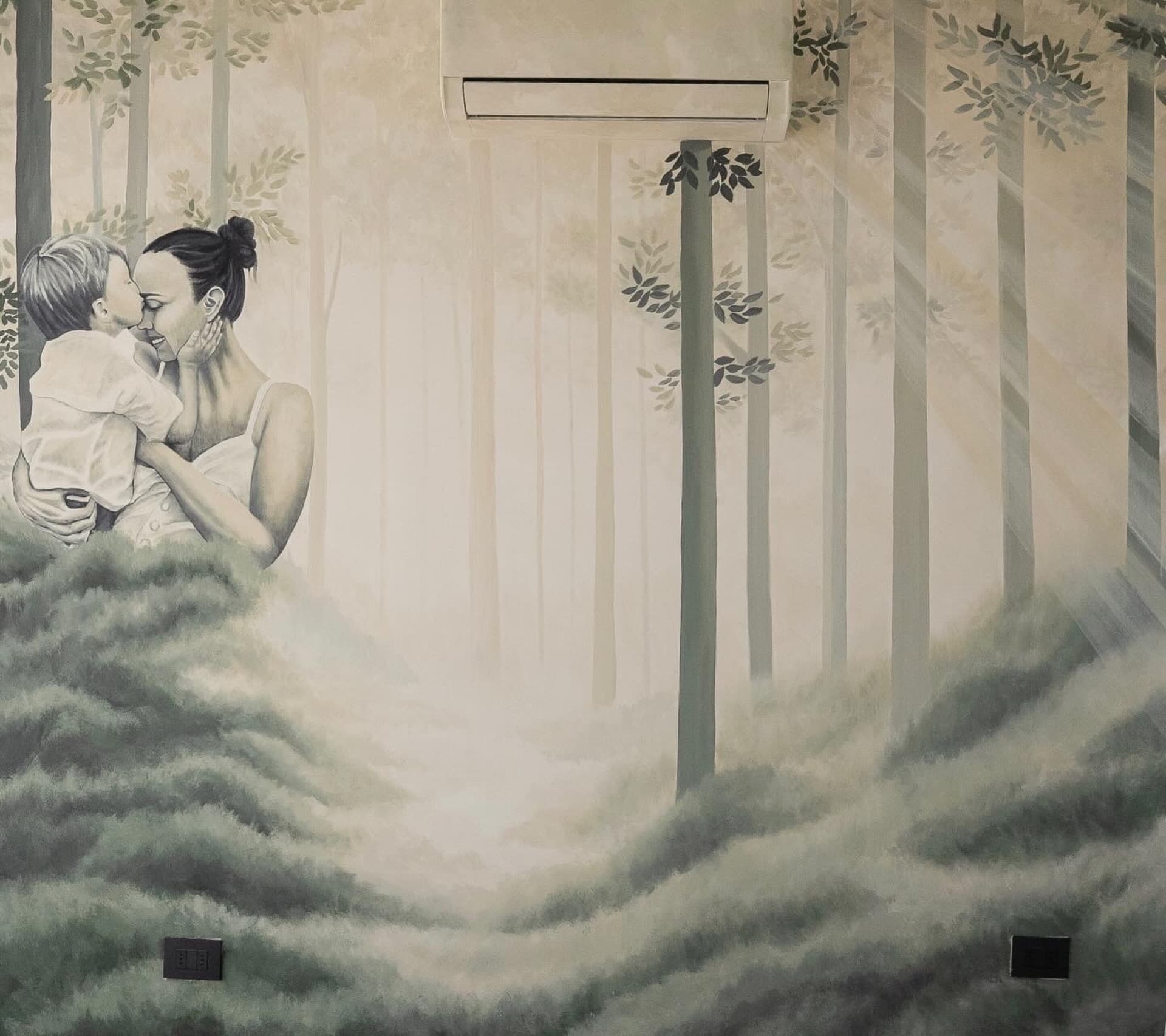 Mural Interior comisionado.