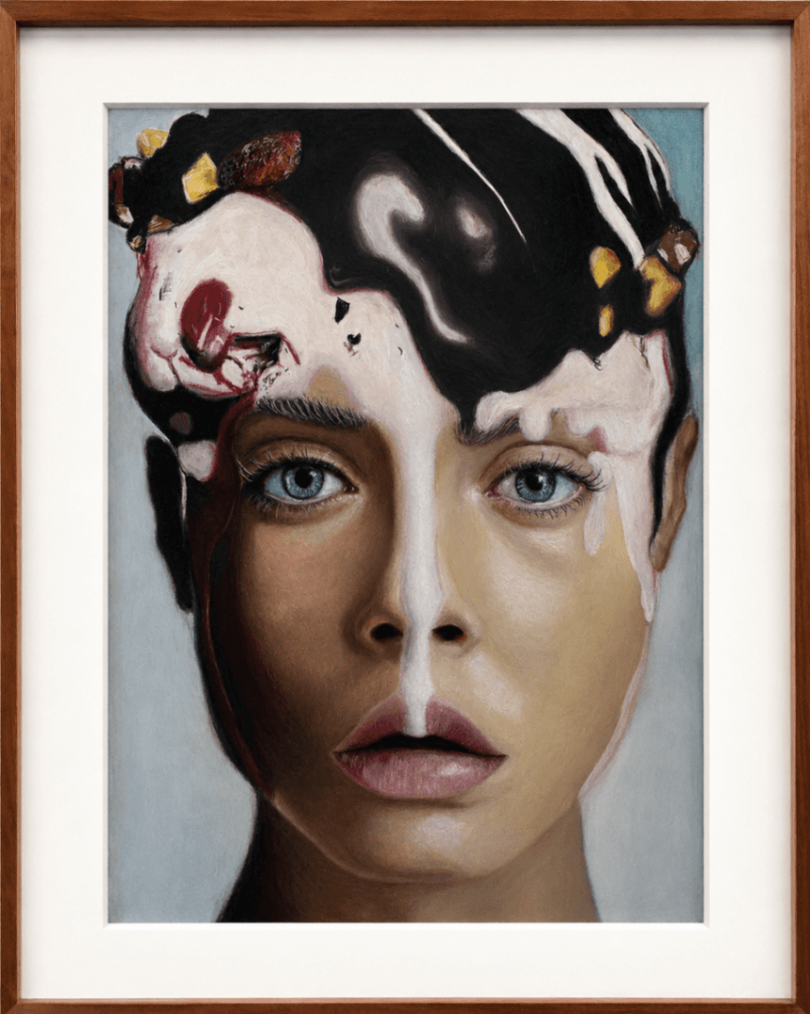Encargo realizado con pastel seco sobre papel.